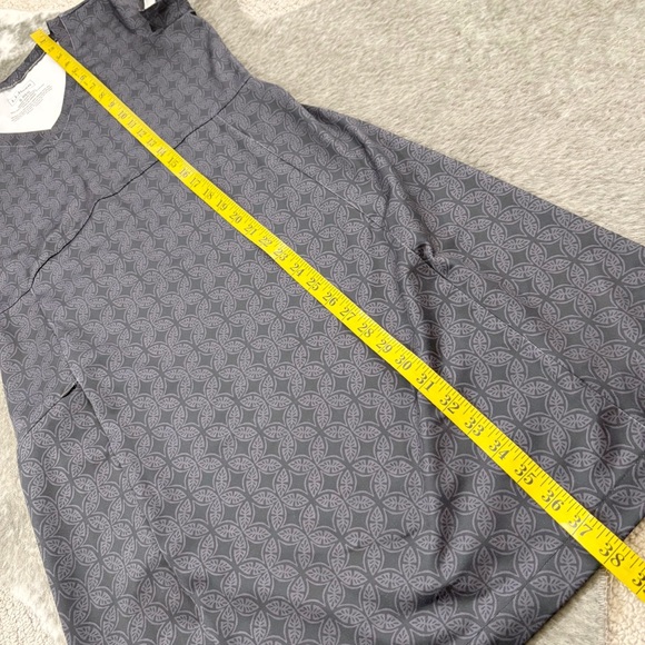 L.L. Bean Lycra Active Geometric Print Dress Small - Picture 10 of 12
